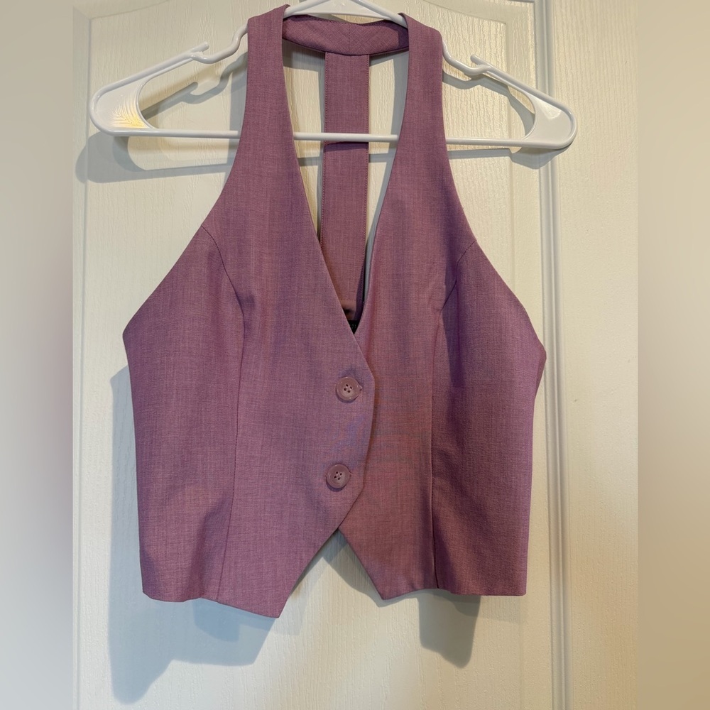 Forever 21 Lavender Vest